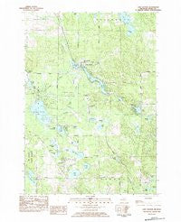 Lake George Michigan Historical topographic map, 1:25000 scale, 7.5 X 7.5 Minute, Year 1983