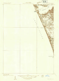 Lake Harbor Michigan Historical topographic map, 1:48000 scale, 15 X 15 Minute, Year 1930