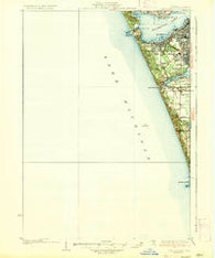 Lake Harbor Michigan Historical topographic map, 1:62500 scale, 15 X 15 Minute, Year 1936
