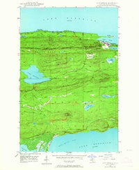 Lake Medora Michigan Historical topographic map, 1:24000 scale, 7.5 X 7.5 Minute, Year 1948