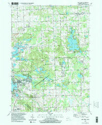 Lake Orion Michigan Historical topographic map, 1:24000 scale, 7.5 X 7.5 Minute, Year 1996