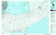 Lake St. Clair South Michigan Historical topographic map, 1:100000 scale, 30 X 60 Minute, Year 1985