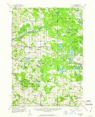 Lake Michigan Historical topographic map, 1:62500 scale, 15 X 15 Minute, Year 1959