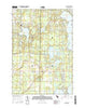 Lake Ann Michigan Current topographic map, 1:24000 scale, 7.5 X 7.5 Minute, Year 2017