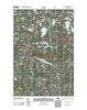 Lake Mitigwaki Michigan Historical topographic map, 1:24000 scale, 7.5 X 7.5 Minute, Year 2011