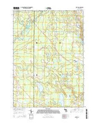Lake NE Michigan Historical topographic map, 1:24000 scale, 7.5 X 7.5 Minute, Year 2014