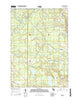 Lake NE Michigan Current topographic map, 1:24000 scale, 7.5 X 7.5 Minute, Year 2017