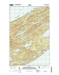 Lake Richie Michigan Historical topographic map, 1:24000 scale, 7.5 X 7.5 Minute, Year 2014