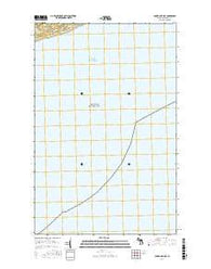 Lake Richie OE S Michigan Current topographic map, 1:24000 scale, 7.5 X 7.5 Minute, Year 2017
