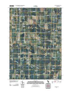 Lakefield Michigan Historical topographic map, 1:24000 scale, 7.5 X 7.5 Minute, Year 2011