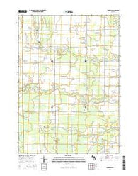 Lakefield Michigan Historical topographic map, 1:24000 scale, 7.5 X 7.5 Minute, Year 2014