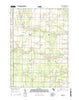 Lakefield Michigan Historical topographic map, 1:24000 scale, 7.5 X 7.5 Minute, Year 2014