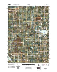 Lakeview Michigan Historical topographic map, 1:24000 scale, 7.5 X 7.5 Minute, Year 2011