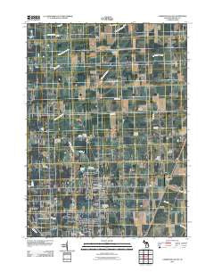 Lambertville East Michigan Historical topographic map, 1:24000 scale, 7.5 X 7.5 Minute, Year 2011