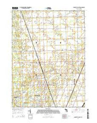 Lambertville East Michigan Historical topographic map, 1:24000 scale, 7.5 X 7.5 Minute, Year 2014