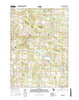 Langston Michigan Current topographic map, 1:24000 scale, 7.5 X 7.5 Minute, Year 2017