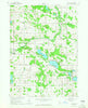 Langston Michigan Historical topographic map, 1:24000 scale, 7.5 X 7.5 Minute, Year 1964