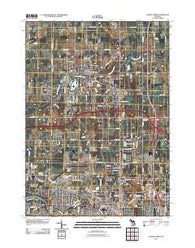 Lansing North Michigan Historical topographic map, 1:24000 scale, 7.5 X 7.5 Minute, Year 2011