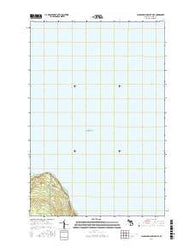 Laughing Fish Point OE E Michigan Current topographic map, 1:24000 scale, 7.5 X 7.5 Minute, Year 2017