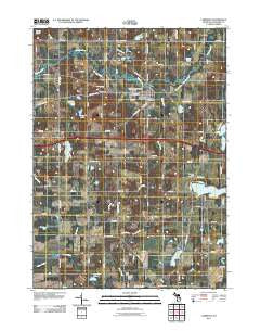 Lawrence Michigan Historical topographic map, 1:24000 scale, 7.5 X 7.5 Minute, Year 2011