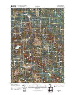 Legrand Michigan Historical topographic map, 1:24000 scale, 7.5 X 7.5 Minute, Year 2011
