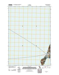 Leland Michigan Historical topographic map, 1:24000 scale, 7.5 X 7.5 Minute, Year 2011