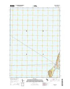 Leland Michigan Historical topographic map, 1:24000 scale, 7.5 X 7.5 Minute, Year 2014