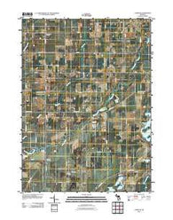 Leonidas Michigan Historical topographic map, 1:24000 scale, 7.5 X 7.5 Minute, Year 2011