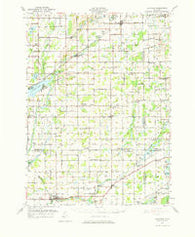 Leonidas Michigan Historical topographic map, 1:62500 scale, 15 X 15 Minute, Year 1947