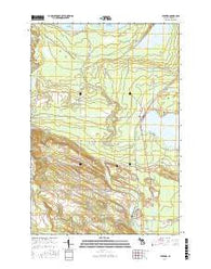 Levering Michigan Current topographic map, 1:24000 scale, 7.5 X 7.5 Minute, Year 2017