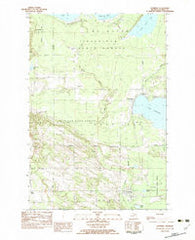 Levering Michigan Historical topographic map, 1:25000 scale, 7.5 X 7.5 Minute, Year 1982