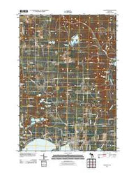 Lewiston Michigan Historical topographic map, 1:24000 scale, 7.5 X 7.5 Minute, Year 2011