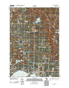 Lewiston Michigan Historical topographic map, 1:24000 scale, 7.5 X 7.5 Minute, Year 2011