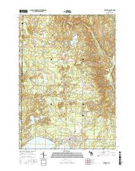 Lewiston Michigan Current topographic map, 1:24000 scale, 7.5 X 7.5 Minute, Year 2017