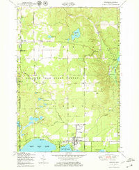 Lewiston Michigan Historical topographic map, 1:24000 scale, 7.5 X 7.5 Minute, Year 1950