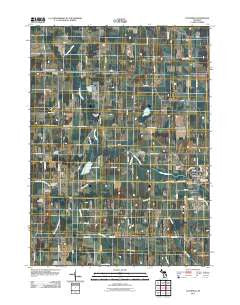 Litchfield Michigan Historical topographic map, 1:24000 scale, 7.5 X 7.5 Minute, Year 2011