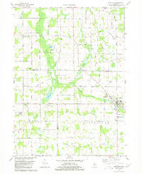Litchfield Michigan Historical topographic map, 1:24000 scale, 7.5 X 7.5 Minute, Year 1980