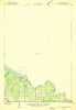 Little Girl Point Michigan Historical topographic map, 1:48000 scale, 15 X 15 Minute, Year 1943