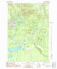 Little Lake Michigan Historical topographic map, 1:24000 scale, 7.5 X 7.5 Minute, Year 1985
