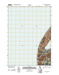 Little Point Sable Michigan Historical topographic map, 1:24000 scale, 7.5 X 7.5 Minute, Year 2011