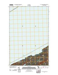 Little Todd Harbor Michigan Historical topographic map, 1:24000 scale, 7.5 X 7.5 Minute, Year 2011