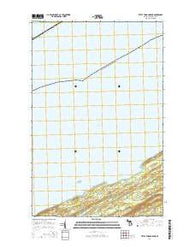 Little Todd Harbor Michigan Historical topographic map, 1:24000 scale, 7.5 X 7.5 Minute, Year 2014
