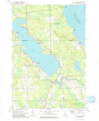 Long Lake East Michigan Historical topographic map, 1:24000 scale, 7.5 X 7.5 Minute, Year 1971