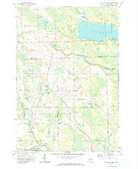 Long Lake West Michigan Historical topographic map, 1:24000 scale, 7.5 X 7.5 Minute, Year 1971