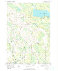 Long Lake West Michigan Historical topographic map, 1:24000 scale, 7.5 X 7.5 Minute, Year 1971