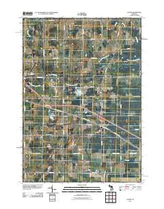Loomis Michigan Historical topographic map, 1:24000 scale, 7.5 X 7.5 Minute, Year 2011