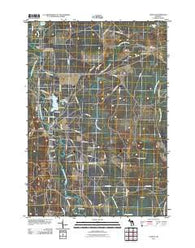 Lovells Michigan Historical topographic map, 1:24000 scale, 7.5 X 7.5 Minute, Year 2011