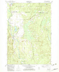 Lovells Michigan Historical topographic map, 1:24000 scale, 7.5 X 7.5 Minute, Year 1950
