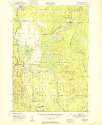 Lovells Michigan Historical topographic map, 1:24000 scale, 7.5 X 7.5 Minute, Year 1951