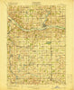 Lowell Michigan Historical topographic map, 1:62500 scale, 15 X 15 Minute, Year 1918
